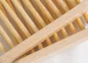 Banyo Duş Banyo GB1635 için Doğal Bambu Tepsiler Toptan Ahşap Sabunluk Ahşap Sabun Tepsi Tutucu Raf Plaka Kutusu Konteyner