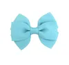 25 pollici 20 colori sicurezza solido grosgrain fiocco bowknot fermaglio per capelli fiocco dolce doppio fermaglio per capelli copricapo forcine per bambini accessori per capelli1760711