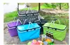 Handbags Outdoor Picnic Meal Bag Folding Oxford Cloth Ice Pack Portable Family Outdoor Picnic Handbags Takeaway Container Storage Bags C806
