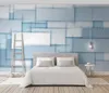 Niestandardowe zdjęcie 3d Tapeta Mural Plac Zaokrąglony Geometryczny Trójwymiarowy Sypialnia HD Jedwabny TV Tapeta Wall Paper Do Salonu