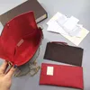 Projektant-nowy portfel Presbyopia Masna skórzana torba telefonu komórkowego Mini portfel Felicie Lady Messenger Bag Designer Clutch 61276263a