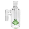 Coletor de cinzas de vidro grosso com 14,4 mm 18,8 mm conjunto de ashcatcher tubo de fumaça acessórios para bongos de vidro tubo de água dab equipamento de petróleo