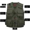 Utomhus Tactical MultiCocket vandringsnät Travel multifunktionell fiskejaktpografi Vest T2006105596166