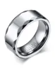 polished tungsten ring
