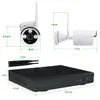 Heeeu 4CH CCTV System bezprzewodowy 960p NVR WIFI IP Bullet Kamera Home Security System System Surveillance Plug