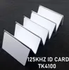 RFID 125KHz EM карты Pure White ПВХ Proximity Card ID карты 125KHz RFID метки 1000шт TK4100 только для чтения и не может write.Fast судов