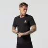 2019ss Erkek Tasarımcı T Shirt Kısa Kollu Erkekler Marka Giyim Moda Nakış Kafatası Erkekler T-shirt Erkek En Kaliteli Pamuk Üst Tees