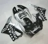 Silver Black Fairing Kit för Honda CBR900RR 919 98 99 CBR 900RR 1998 1999 CBR 900 RR Motorcykel Fairings Set + 7Gifts SW17