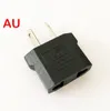 250V 10A US/EU/AU Uttag Adapter Omvandlare Universal Travel Wall AC Power Laddare 2 Rund Pin Stickkontakt 6A 125V Adapter