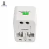 Adaptateur de prise international universel tout-en-un, 2 ports USB, adaptateur de chargeur secteur de voyage mondial avec prise AU US UK EU, 100 pièces/lot