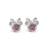 Presents Silver Color Fine Stud Earrings Sparkling Earrings For Women Kids Girls Fashion Jewelry2940