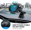 Nouveau groupe de pare-brise vertical Gravity Sucker pour iPhone X 11 Holder Car Mobile Support Smartphone Stand2533809