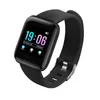 ID116 Plus Smart Watch Bracciali Fitness Tracker Frequenza cardiaca Contapassi Monitor di attività Bracciale per iPhone Telefono Android