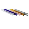 4 inch hand pipe thick pyrex glass one hitter pipe, glass steam roller filter pipes cigarette hand pipes oil buners pipe