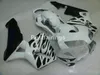 Injektionsgjutna 100% fitment Fairings för Honda CBR600RR 03 04 Klassisk svart Fairing Kit CBR600RR 2003 2004 JK16