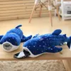 50-150 cm Neue Stil Blauhai Plüschtiere Große Fische Stoffpuppe Wal Gefüllte Plüsch MeerestiereKinder Geburtstagsgeschenk T191019