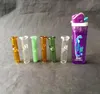 Multicolor glass nozzle , Wholesale Glass bongs Oil Burner Glass Pipes Water Pipes Oil Rigs Smoking Free Shipping