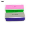 100st / lot Nail File Nail Art Buffer Block Polsk smooth Shinning med 4 sidor Svamp Gratis frakt