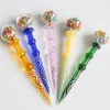 5.0inches Dabber Tool with 25mm ball Glass Dabber Glass Carb Cap for dab rig Smoking Accessories