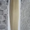 Keratin Straight European Micro Beads Hair Micro Beads Nessuno Remy Nano Ring Links Estensioni per capelli umani 100G 9 colori Blonde Capelli europei