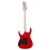 170 Пылающий Огонь Стиль гитары Профессиональный электрический с HSH Acoustic Пикап 24 ладов Правша Красного