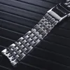 22mm 24mm Cruved End hochwertiges massives Edelstahl-Uhrenarmband für Breitling Watch237O