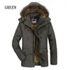 Heren Down Parkas 2022 Bomber Jackets Coat Men Kleding plus fluweel dikker winter warme windbreaker herenhoedhoenkasten jas Parkas mannelijk