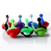 New Food Grade Smoke Silicone Carb Cap 4 Styles Durable Silicone Heady CarbCap Smoking Accessories For Quartz Banger Glass Bongs Dab Rigs