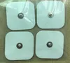 100pcs Replacement TENS Electrode Square Easy snap Studded Pads for Stimulators Compex Machines