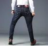 الأزياء الجينز السراويل الأزرق سليم بنطلون جديد رجل مصمم جينز أزياء الرجال الملابس إسقاط السفينة 220245