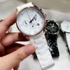 Alle kleinen Zifferblätter arbeiten Luxus -Herren Uhren Top -Markendesigner Stoppuhr Quarz -Armbanduhr für Männer Geschenk Valentinstag Presen270s
