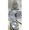 メンズウォッチロルックスオリジナルボックス付き高品質の腕時計日付114060メンズスチールウォッチブラックダイヤルセラミックベゼル40mm268W x