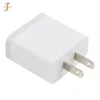 50st / lot Enstaka USB-laddare 2A Fast Laddning Resa US-kontaktadapter Portabel väggladdare Mobiltelefonkabel för iPhone Samsung Xiaomi