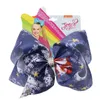 7 pollici Jojo Siwa archi per le ragazze Jojo Siwa Natale archi dei capelli con accessori per capelli clip JOJO archi dei capelli 6 colori FJ824