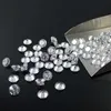 Свободные моассанит 0.5CT CARAT 5.0 мм F Цвета круглые блестящие вырезанные алмазные украшения моисанит кольцо браслет DIY материал