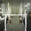 Новый стиль искусственный свадебный цветок арка фон стенд с огнями свадьба этап украшения decor0980