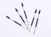 Make-up borstel borstel 12 Dual Einded Firm Angled Brush Kit Size NA # 12 met logo DHL gratis verzending