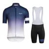 Drużyny cykliczne krótkie rękawy koszulki szorty śliniaki Zestawy Outdoor Sports Road Sportswear Men Cycle Cycle K1101188625518540748