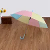 clear transparent rain umbrella Dome Umbrellas Long Handle umberella PVC Rain Dome Bubble Rain Sun Shade