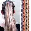 Mode Perruque Extension Chaîne Femmes Griffe Bijoux Tête Lien BB Pince À Cheveux 7 Couleurs