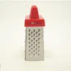 Roestvrijstalen Mini Cheese Table Graters Box 4SIKE Handvat Rooster Knoflook Ginger Nootmuskaat Cinnamon Slicer Grinder Mill Cutter Keukengerei