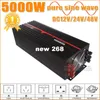 Geen verzendkosten ! 5000W Pure Sinus Wave Inverter DC naar AC Power Inverters, 10000W Peak Power, Off Grid Wind Solar System Inverter