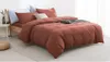 Xiaomi Youpin Como Living Washed Velvet Bedding Set Skin-Frendly Fource Bed Clothers Duvet Coverフラットシート枕カバーホームT260C