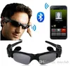 Lunettes de soleil Casque lunettes intelligentes Stéréo Sports Sans fil Bluetooth V4.1 Casque Mains libres Écouteurs Lecteur de musique pour iPhone 7 7plus Samsung