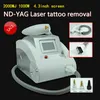 Novo portátil Touch screen 1000W 532nm 1064nm 1320nm Tattoo Removal Pigmentos Q interruptor máquina ND YAG LASER Beauty Salon