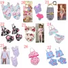 33 estilos Ins Meninas infantis Flor listrada Split Swimsuit Bikini Bikini Bonito Swimsuit Terno Crianças Beach Wear