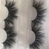 3D Mink Eyelashes 25mm Mink Eyelash Eye Makeup Dikke Lange Krul Mink Slashes Extension Natural False Wimpers Rra1217