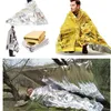 Outdoor Folding Safety Survival Notfalldecke 210 cm 130 cm SilverGold Emergency Survival Shelter Outdoor Camping SOS Notfall3844657