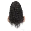 150 densité brésilienne vague profonde dentelle avant perruques 4x4 dentelle frontale perruques de cheveux humains pour Women3426571