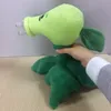 محطات مقابل الكسالى القطيفة جاتلينج Peashooter دمية 28CM / 11Inch التل